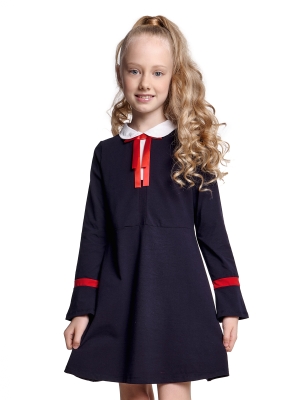 Платье для девочек Mini Maxi, модель 4514, цвет темно-синий