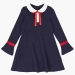 Платье для девочек Mini Maxi, модель 4514, цвет темно-синий 