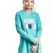 Платье для девочек Mini Maxi, модель 6346, цвет бирюзовый 