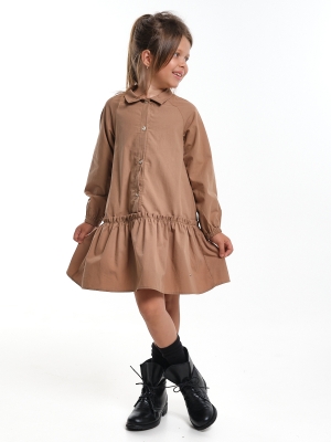 Платье для девочек Mini Maxi, модель 7967, цвет коричневый