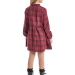 Платье для девочек Mini Maxi, модель 8077, цвет красный/клетка 