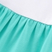 Платье для девочек Mini Maxi, модель 7595, цвет белый/бирюзовый 