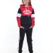 Спортивный костюм для девочек Mini Maxi, модель 7250, цвет красный/черный 