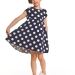 Платье для девочек Mini Maxi, модель 6276, цвет темно-синий/мультиколор 