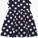 Платье для девочек Mini Maxi, модель 6276, цвет темно-синий/мультиколор 