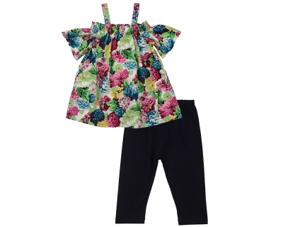 Комплект одежды для девочек Mini Maxi, модель 4673/4674, цвет мультиколор