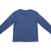 Лонгслив для девочек Mini Maxi, модель 1055, цвет синий/серый 