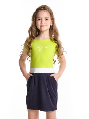 Платье для девочек Mini Maxi, модель 2730, цвет салатовый