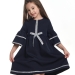 Платье для девочек Mini Maxi, модель 7017, цвет темно-синий 