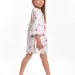 Платье для девочек Mini Maxi, модель 6531, цвет белый/мультиколор 