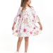 Платье для девочек Mini Maxi, модель 6531, цвет белый/мультиколор 