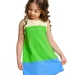 Платье для девочек Mini Maxi, модель 3311, цвет салатовый/голубой 