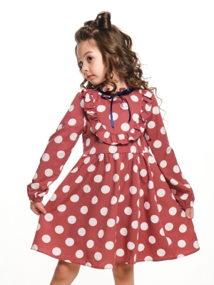 Платье для девочек Mini Maxi, модель 7154, цвет розовый/мультиколор