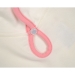 Поло для девочек Mini Maxi, модель 2942, цвет белый/розовый 