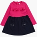 Платье для девочек Mini Maxi, модель 2626, цвет малиновый/синий 