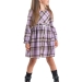 Платье для девочек Mini Maxi, модель 7351, цвет сиреневый/клетка 