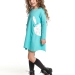 Платье для девочек Mini Maxi, модель 4985, цвет бирюзовый 