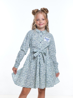 Платье для девочек Mini Maxi, модель 3736, цвет голубой
