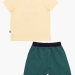 Комплект одежды для мальчиков Mini Maxi, модель 7621/762, цвет бежевый/зеленый 