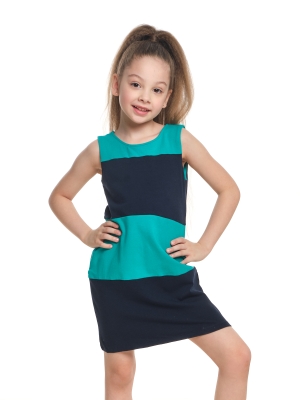 Платье для девочек Mini Maxi, модель 2958, цвет бирюзовый
