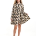 Платье для девочек Mini Maxi, модель 7921, цвет мультиколор 