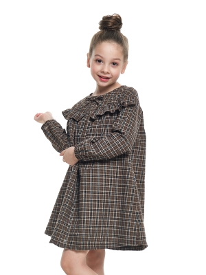 Платье для девочек Mini Maxi, модель 7436, цвет клетка