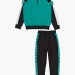 Спортивный костюм для мальчиков Mini Maxi, модель 7255, цвет черный/бирюзовый 