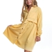 Платье для девочек Mini Maxi, модель 7338, цвет желтый 