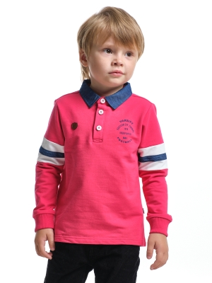 Джемпер для мальчиков Mini Maxi, модель 2226, цвет красный/малиновый
