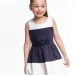 Платье для девочек Mini Maxi, модель 1465, цвет синий/белый 