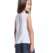 Платье для девочек Mini Maxi, модель 3315, цвет белый/синий 