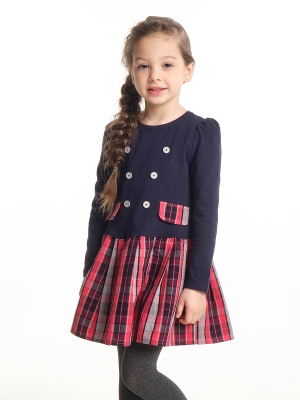 Платье для девочек Mini Maxi, модель 4902, цвет синий