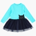 Платье для девочек Mini Maxi, модель 6165, цвет бирюзовый 