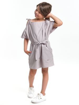 Платье для девочек Mini Maxi, модель 7937, цвет серый