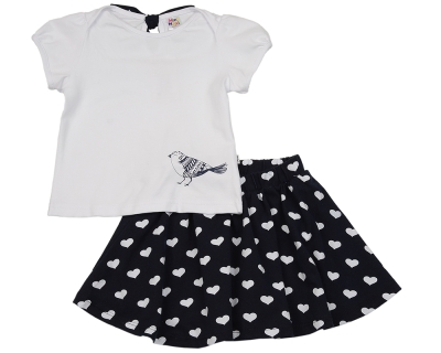 Комплект одежды для девочек Mini Maxi, модель 1756/1757, цвет белый