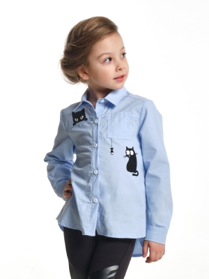 Сорочка для девочек Mini Maxi, модель 6123, цвет голубой