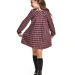 Платье для девочек Mini Maxi, модель 7290, цвет синий/красный/клетка 