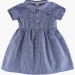 Платье для девочек Mini Maxi, модель 2684, цвет синий/клетка 