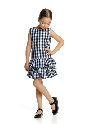 Платье для девочек Mini Maxi, модель 3999, цвет клетка