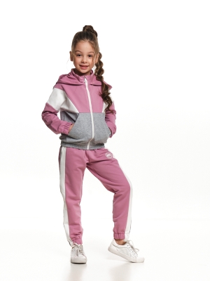 Спортивный костюм для девочек Mini Maxi, модель 7300, цвет розовый