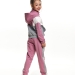 Спортивный костюм для девочек Mini Maxi, модель 7300, цвет розовый 