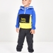 Спортивный костюм для мальчиков Mini Maxi, модель 6779, цвет синий/желтый 