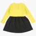 Платье для девочек Mini Maxi, модель 2626, цвет неон/черный 