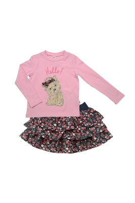 Комплект одежды для девочек Mini Maxi, модель 3764/3765, цвет розовый