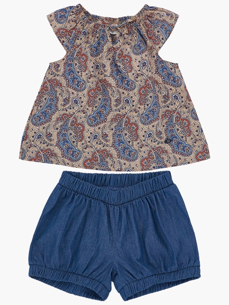 Комплект одежды для девочек Mini Maxi, модель 3376/2936, цвет мультиколор 