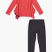 Комплект одежды для девочек Mini Maxi, модель 1131/1177, цвет коричневый 