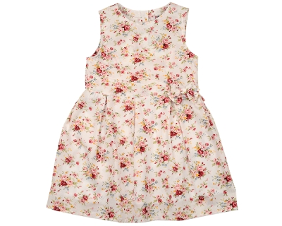 Платье для девочек Mini Maxi, модель 4590, цвет белый/розовый