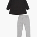 Комплект одежды для девочек Mini Maxi, модель 3873/3874, цвет черный 