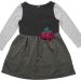 Платье для девочек Mini Maxi, модель 3770, цвет черный/графит 