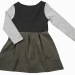 Платье для девочек Mini Maxi, модель 3770, цвет черный/графит 